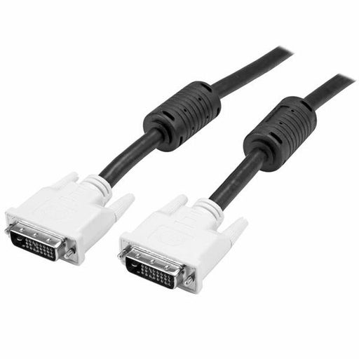 Cable Video Digital DVI-D Startech DVIDDMM3M            Blanco/Negro 3 m