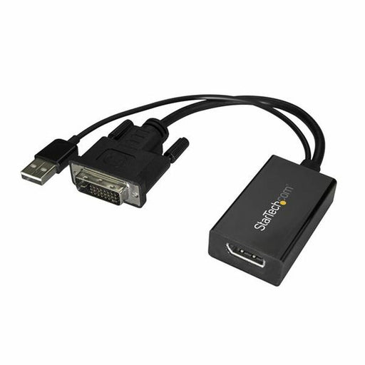 Adaptador DisplayPort a DVI Startech DVI2DP2              Negro