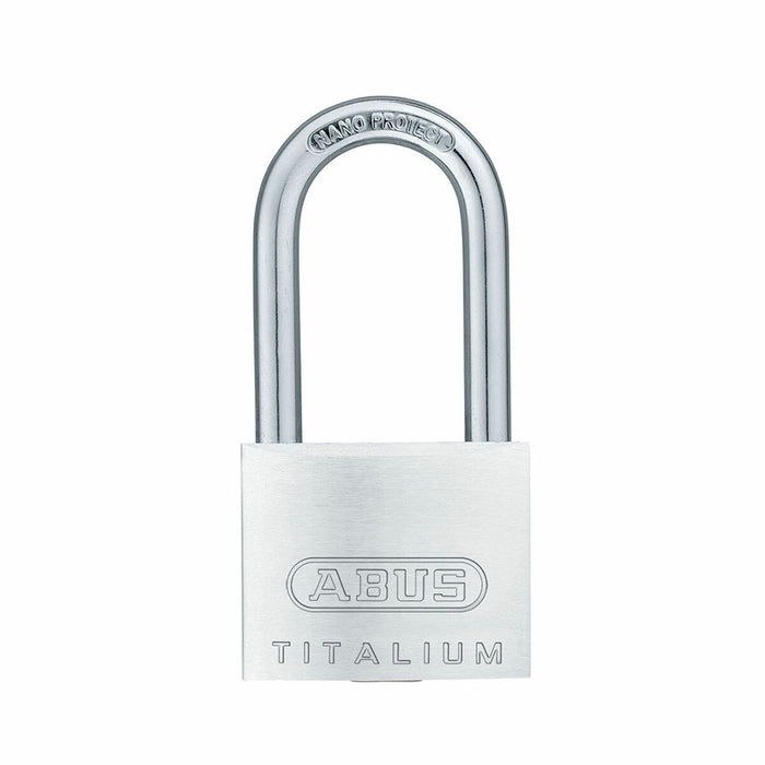 Candado de llave ABUS Titalium 64ti/25hb25 Acero Aluminio Largo (2,5 cm)