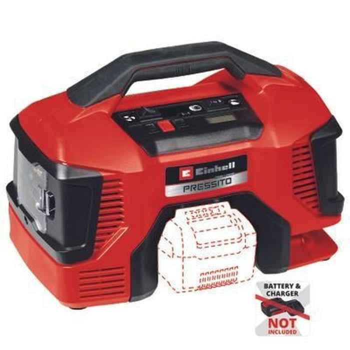 Compresor de Aire Einhell PRESSITO 18/21 Solo 10,5 BAR 21 L/MIN