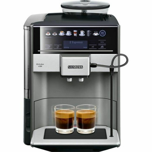 Cafetera Superautomática Siemens AG TE655203RW Negro Gris Plateado 1500 W 19 bar 2 Tazas 1,7 L