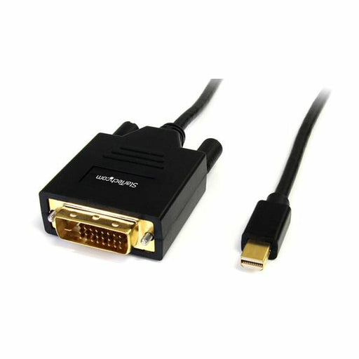 Adaptador Mini DisplayPort a DVI Startech MDP2DVIMM6           (1,8 m) Negro 1.8 m