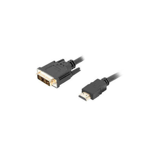 Cable HDMI a DVI Lanberg CA-HDDV-10CC-0030-BK Negro Macho/Macho