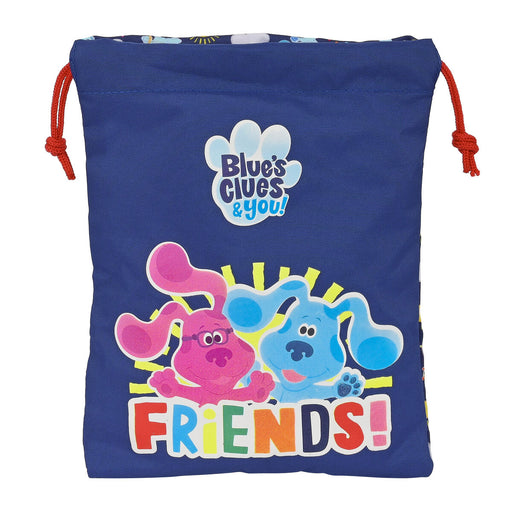 Portameriendas Blue's Clues 20 x 25 cm Saco Azul marino