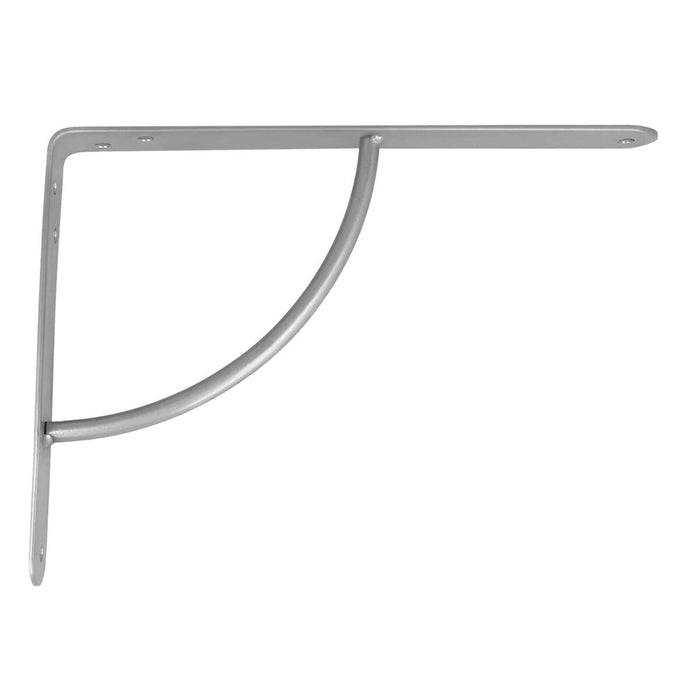 Soporte de Pared AMIG 12-8850 Estantes Gris Acero (20 x 15 cm)