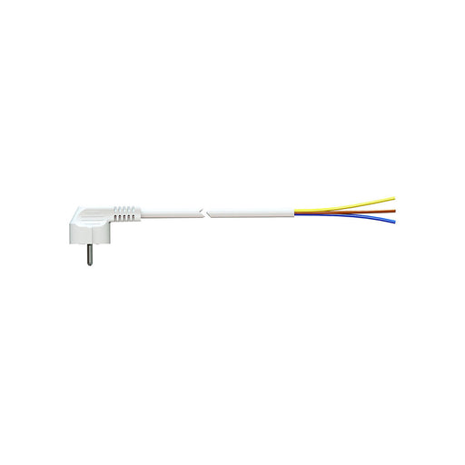 Cable de Alimentación Solera 7000/2 Schuko 4,8 mm 250 V 16 A Blanco 3 x 1,5 mm 2 m