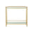 Mueble Camarera DKD Home Decor Dorado Metal Cristal 80 x 28 x 81 cm