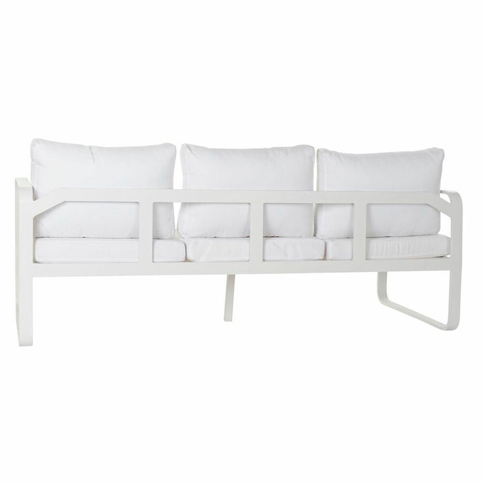 Sofá de Jardín DKD Home Decor Blanco Aluminio 78 cm 184 x 72 x 78 cm