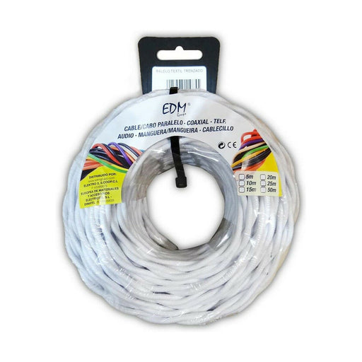 Cable EDM 3 x 1,5 mm Blanco 5 m