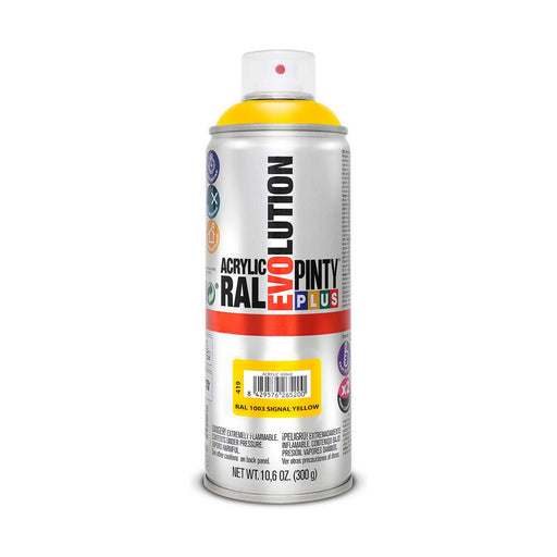 Pintura en spray Pintyplus Evolution RAL 1003 400 ml Signal Yellow