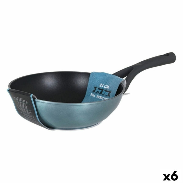 Sartén Wok Quttin Venus (Ø 24 cm) Aluminio Aluminio Forjado