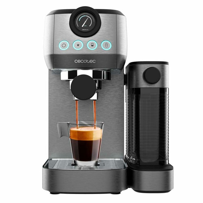 Cafetera Express Cecotec Power Espresso 20 Steel Pro Latte Acero 1350 W
