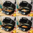 Freidora de Aire con Grill, Accesorios y Recetario InnovaGoods Fryinn 12-in-1 6000 Negro Acero 3400 W 6 L