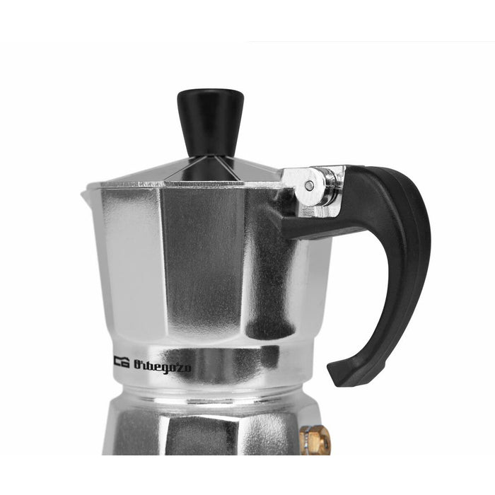 Cafetera Italiana Orbegozo KF 100  1T Plateado Aluminio (1 Taza)