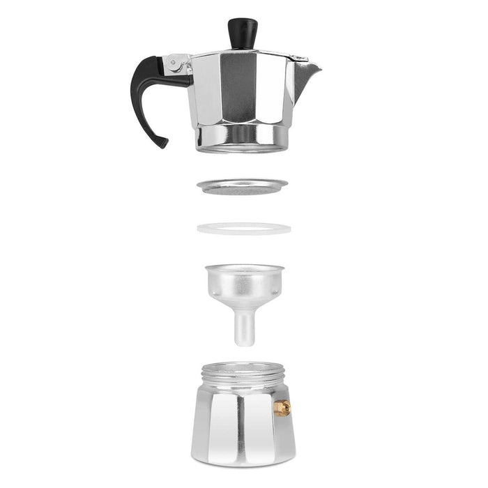 Cafetera Italiana Orbegozo KF 100  1T Plateado Aluminio (1 Taza)