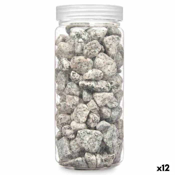 Piedras Decorativas Gris 10 - 20 mm 700 g (12 Unidades)