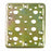 Placa de Fijación AMIG 504-12126 Bicromatado Dorado Acero (200 x 100 mm)