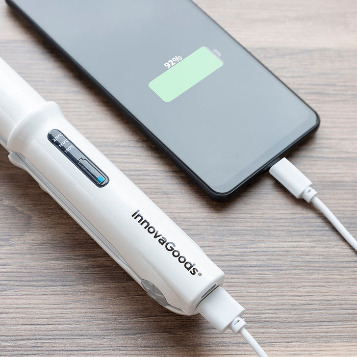 Plancha de Pelo Recargable con Power Bank Hesser InnovaGoods