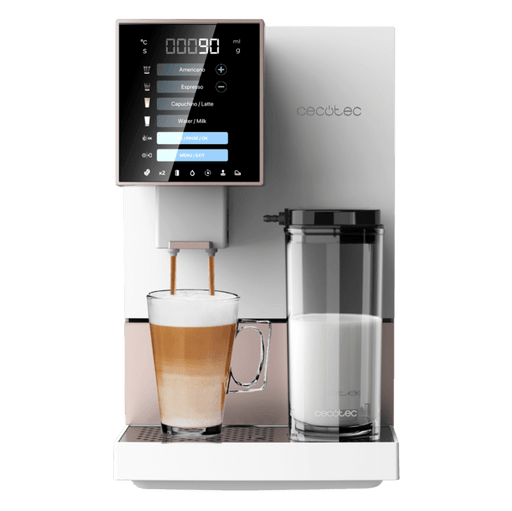 Cafetera superautomática Cremmaet Compactccino White Rose Cecotec