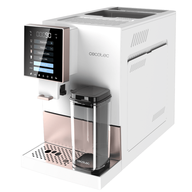 Cafetera superautomática Cremmaet Compactccino White Rose Cecotec