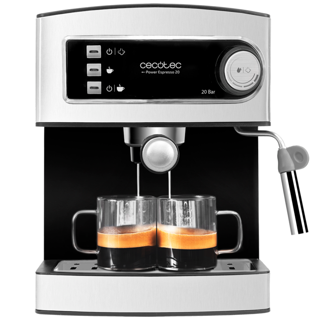 Cafetera Express Manual Power Espresso 20 Cecotec